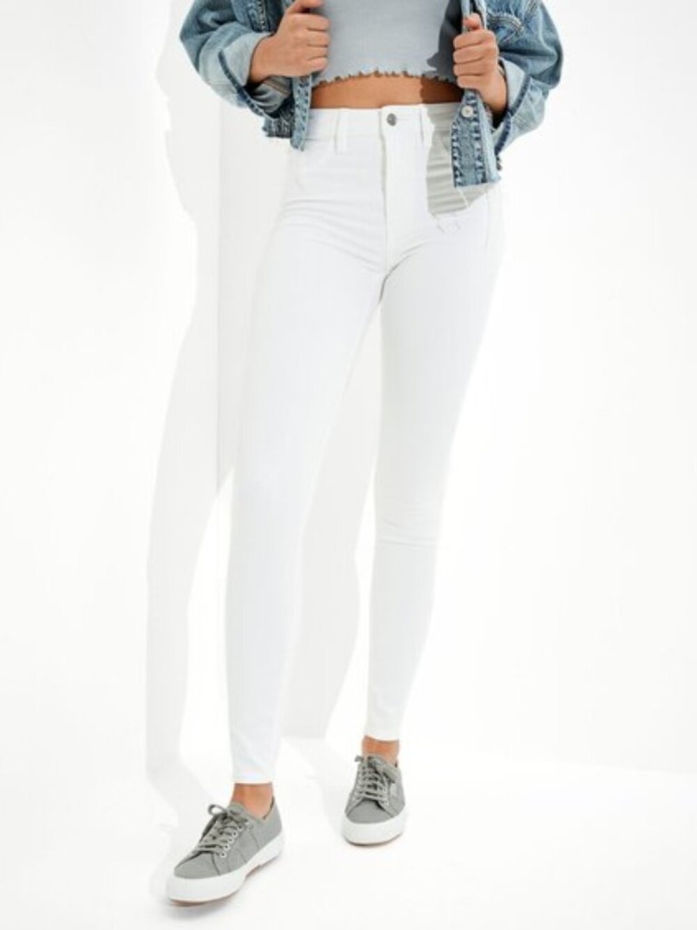 AMERICAN EAGLE AE Super High-Rise Jegging Jeans - Sz 16 - NEW NWT